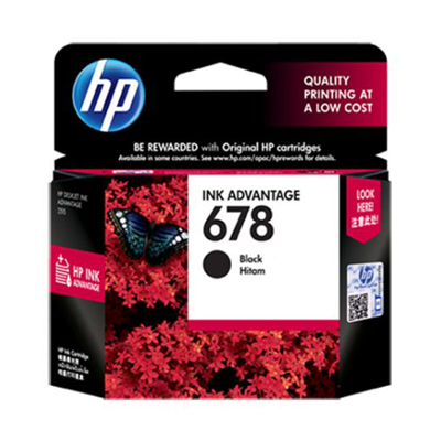 HP Cartridge 678 Black